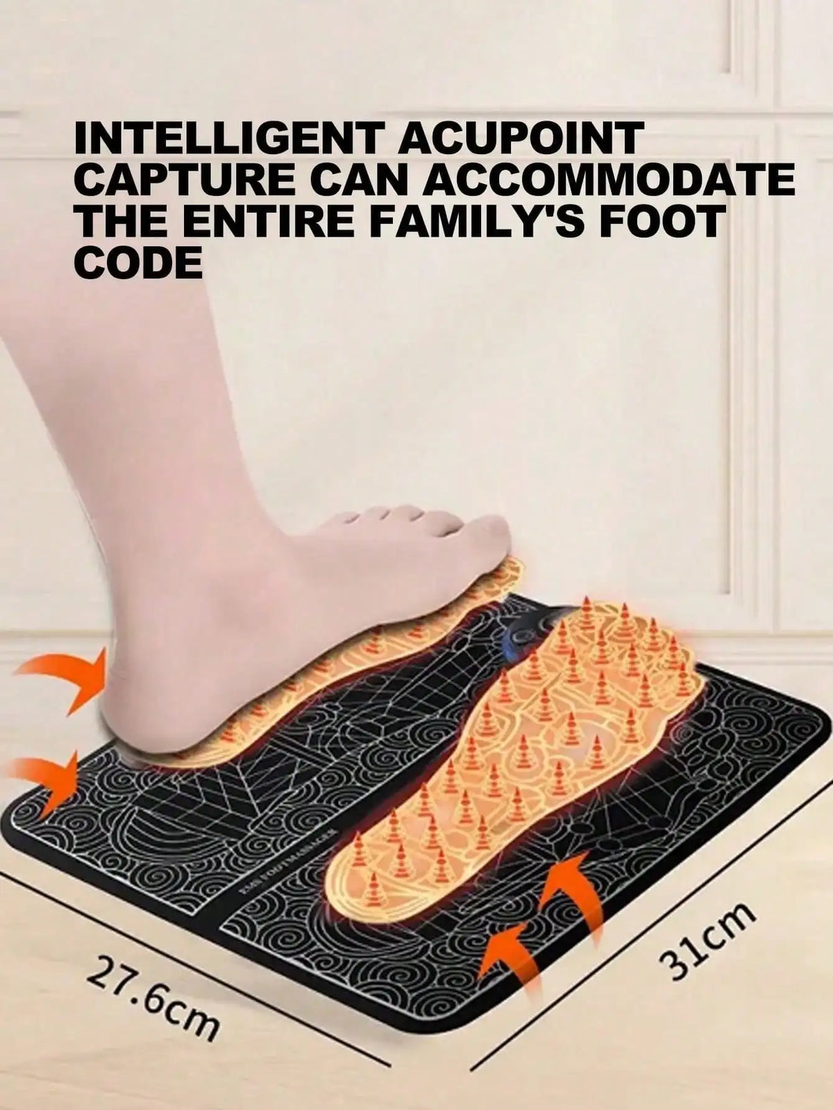 Foot Massager Pulse Foot Massage Device EMS Physical Therapy Acupoint Foot Massage Machine Foot Massage Pad