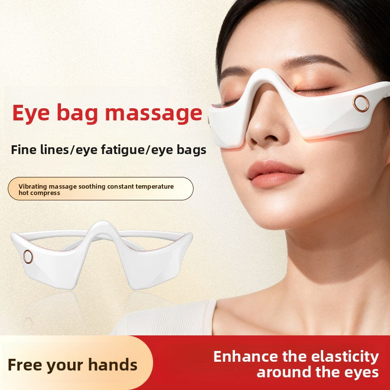 Hot Compress Eye Massager with Vibration