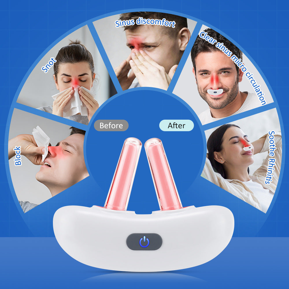 Portable Red Light Nasal Therapy Device