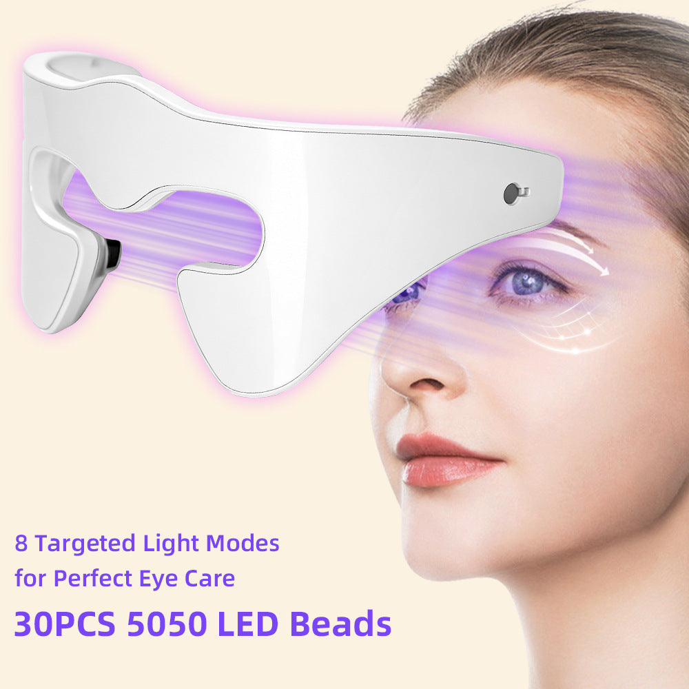 Premium LED Red Blue Light Eye Beauty Massager Device
