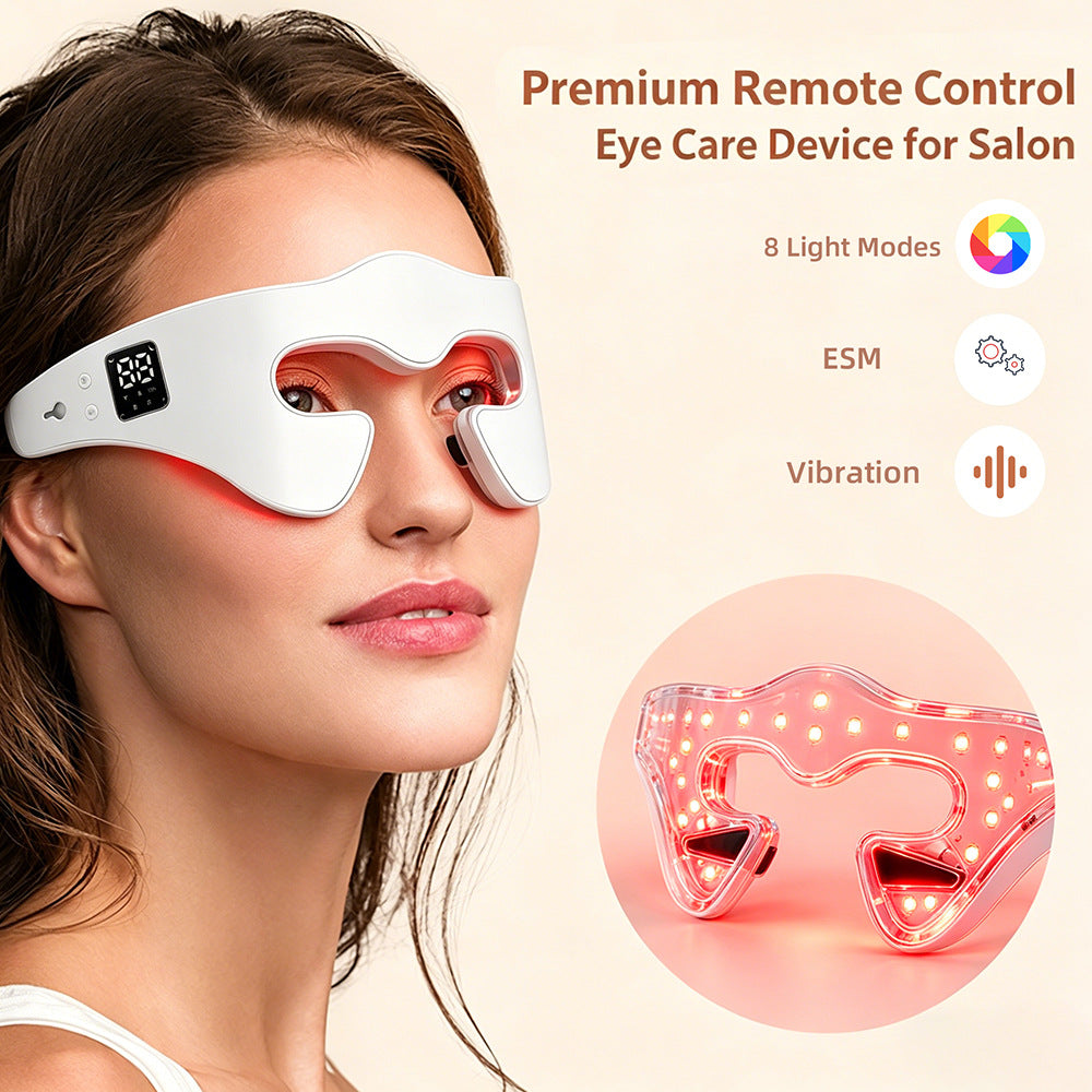 Premium LED Red Blue Light Eye Beauty Massager Device