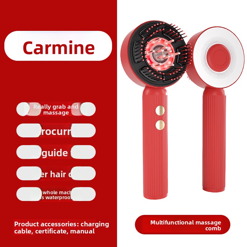 Red Light Therapy Hair Massager Comb