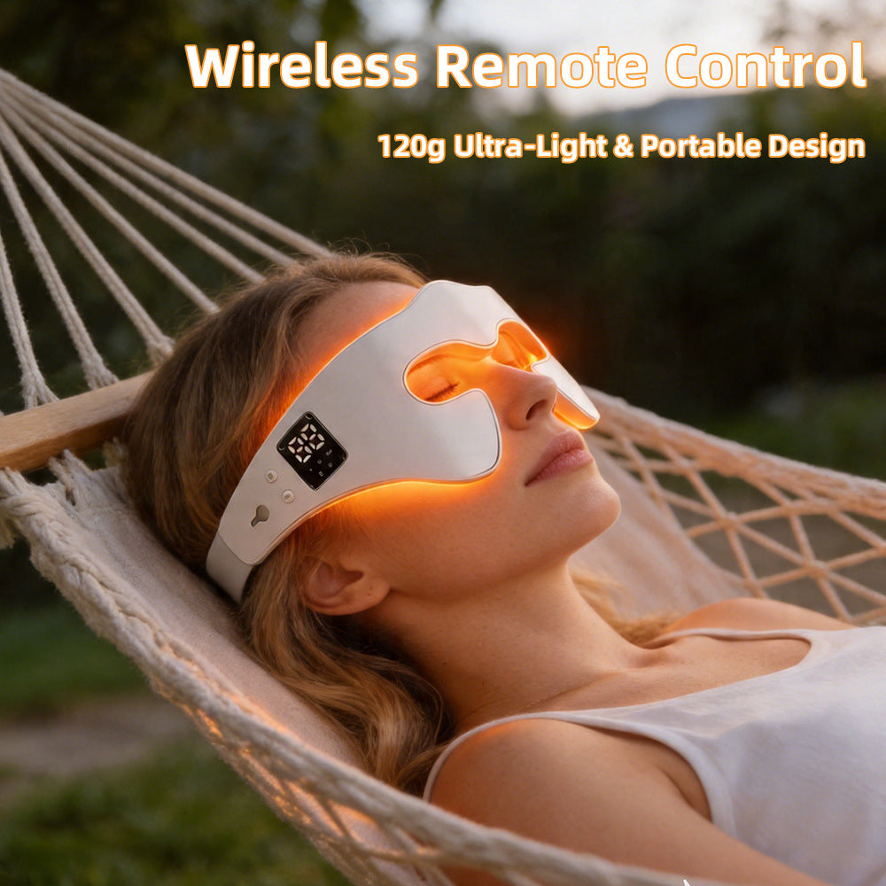 Premium LED Red Blue Light Eye Beauty Massager Device