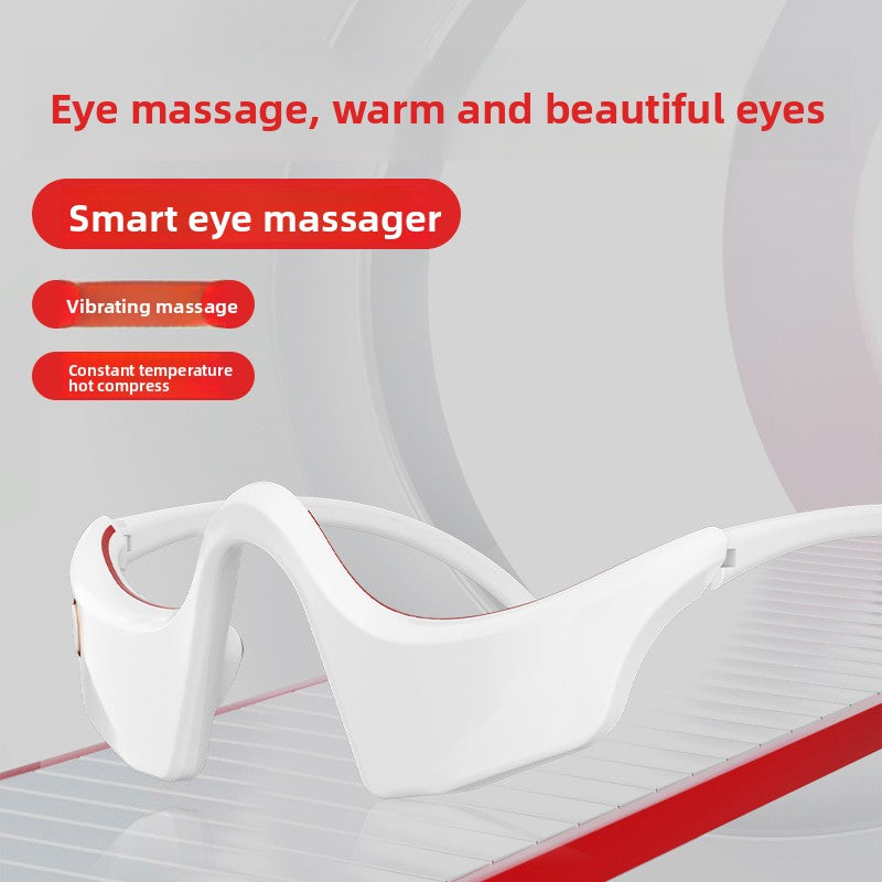 Hot Compress Eye Massager with Vibration