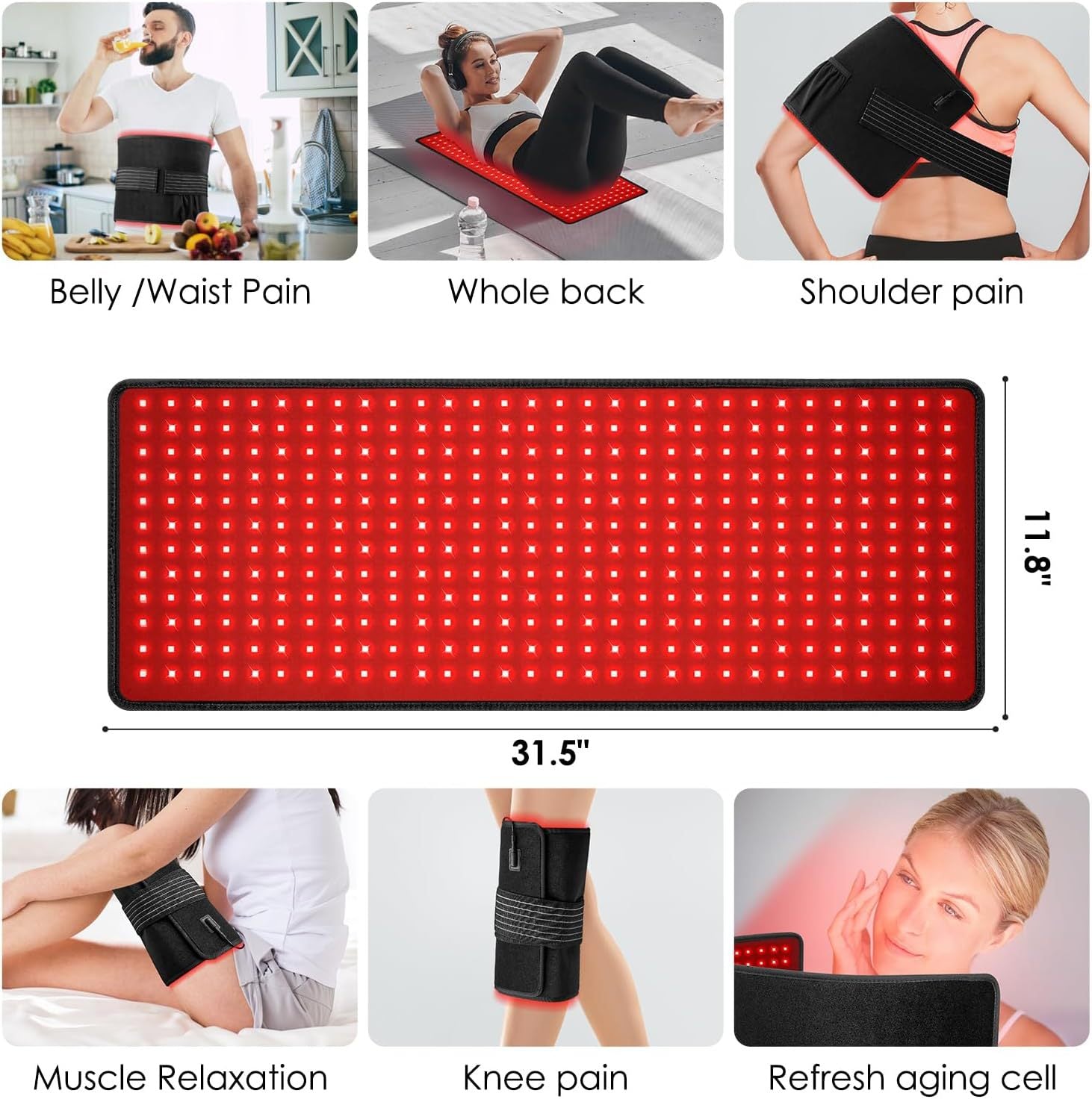 Red light therapy physiotherapy instrument