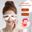 Red Light Eye Massager | 3-Gear Heat & Vibration, Wireless