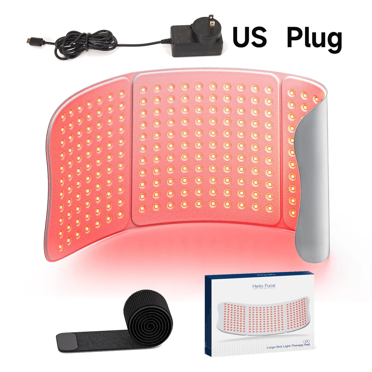 Full Body Red Light Therapy Mat | 792 LED Panel with Adjustable Strap