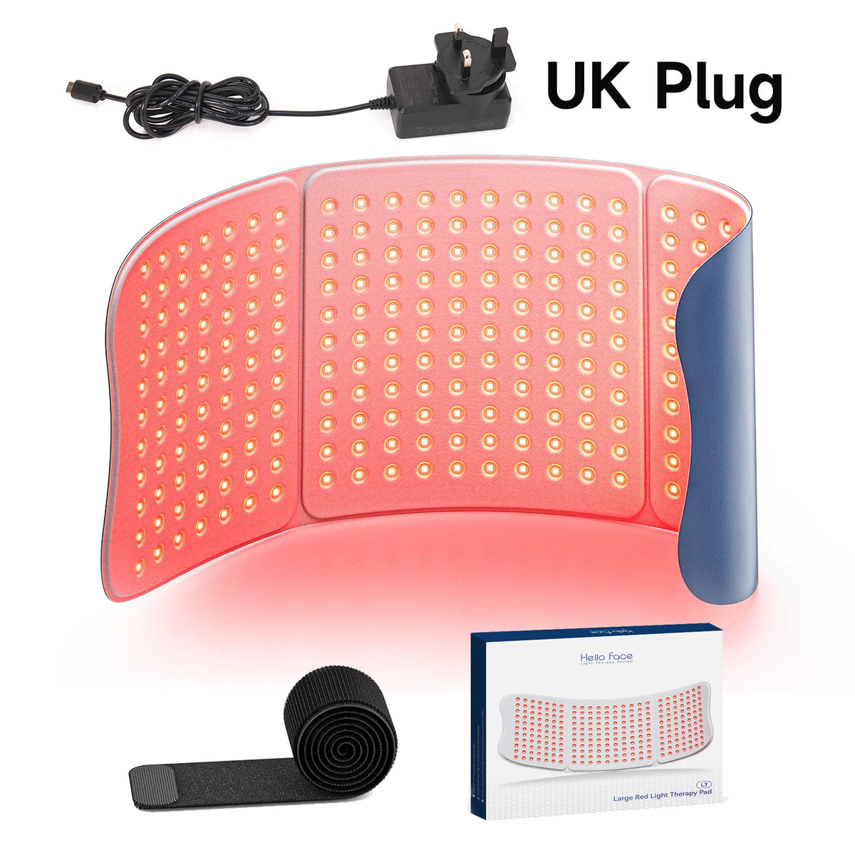Full Body Red Light Therapy Mat | 792 LED Panel with Adjustable Strap