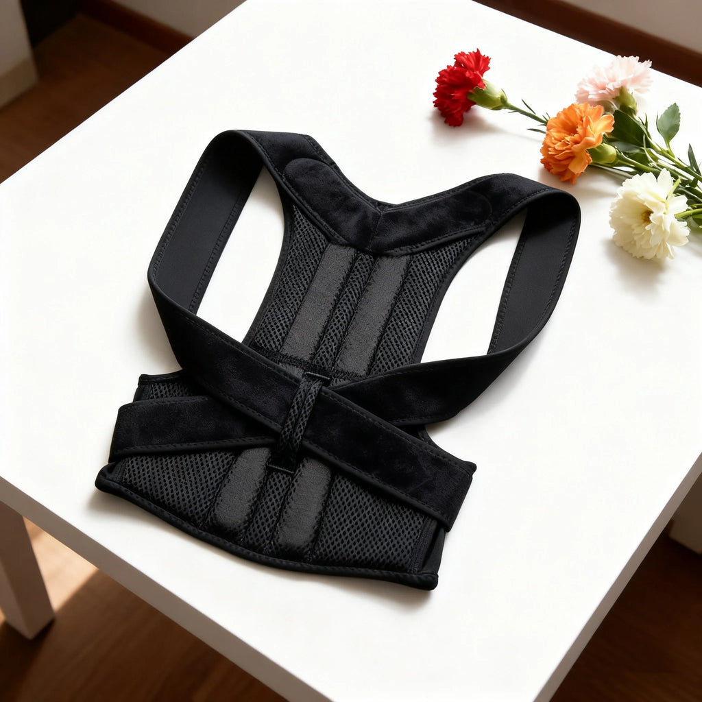 Humpback Prevention Posture Support Belt, Back & Sitting Posture Corrector, Body-Shaping Back Beautifying Belt, Unisex