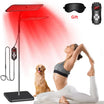 Red Light Therapy Panel | 126 LED Floor Stand, Adjustable Height & Angle