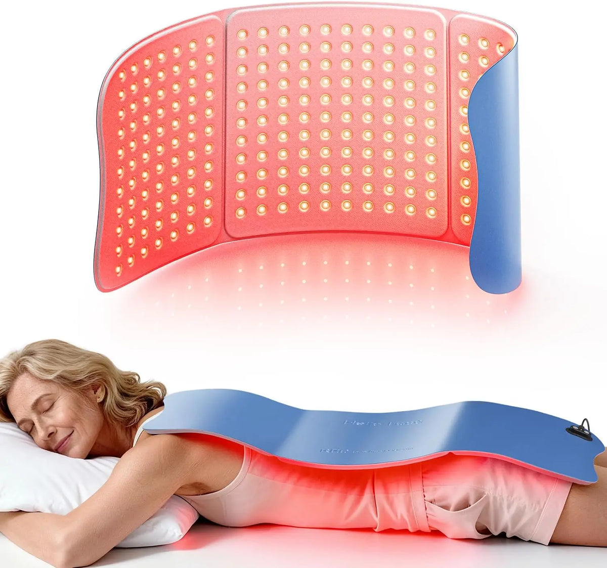Full Body Red Light Therapy Mat | 792 LED Panel with Adjustable Strap