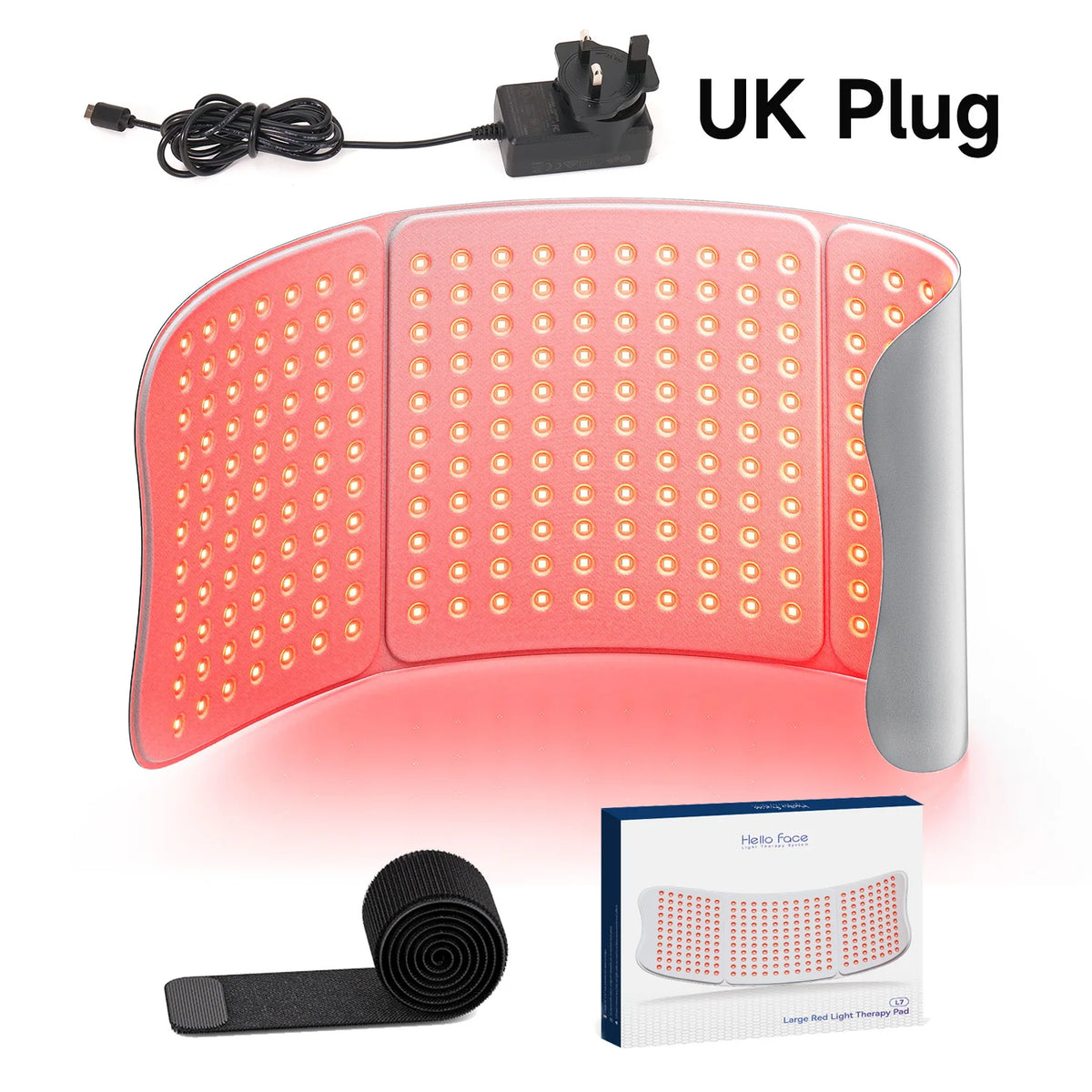 Full Body Red Light Therapy Mat | 792 LED Panel with Adjustable Strap