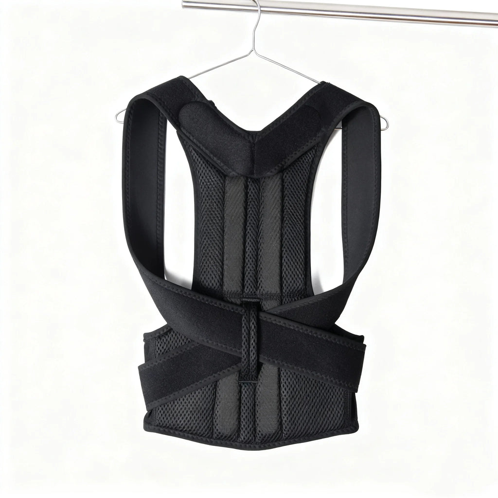 Humpback Prevention Posture Support Belt, Back & Sitting Posture Corrector, Body-Shaping Back Beautifying Belt, Unisex