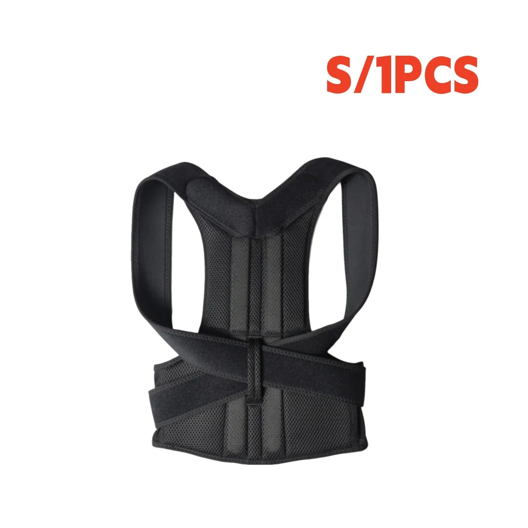 Humpback Prevention Posture Support Belt, Back & Sitting Posture Corrector, Body-Shaping Back Beautifying Belt, Unisex