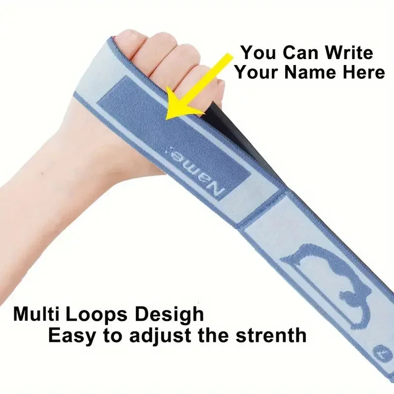 Yoga Stretching Belt Dance Stretching Band Elastic Yoga Resistance Bands Home Pilates Exercise Pull Strap Belt Fitness Sport