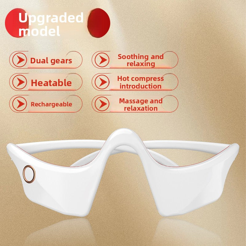 Hot Compress Eye Massager with Vibration