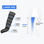 Leg Massage Boots Air Compression Zip-On Fit