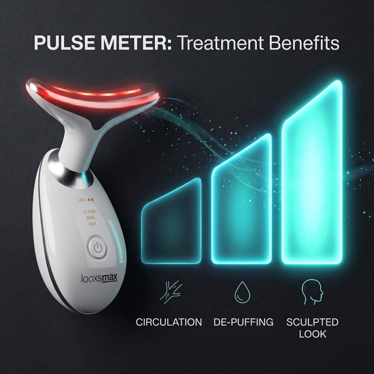 7-in-1 LED Face & Neck Massager | Anti-Aging Skin Tightening Device