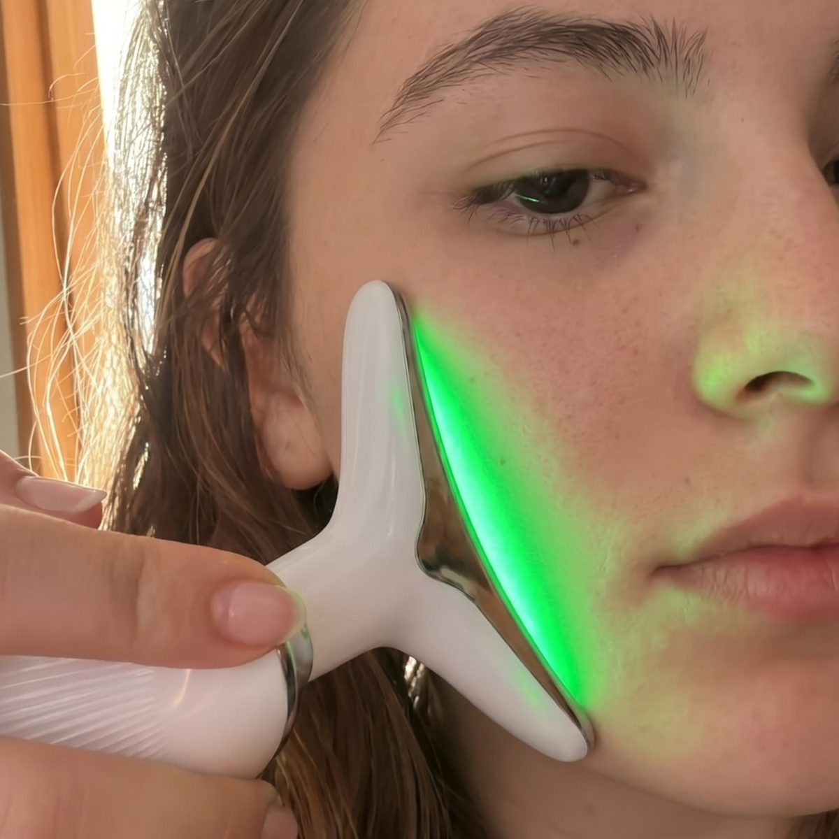 7-in-1 LED Face & Neck Massager | Anti-Aging Skin Tightening Device