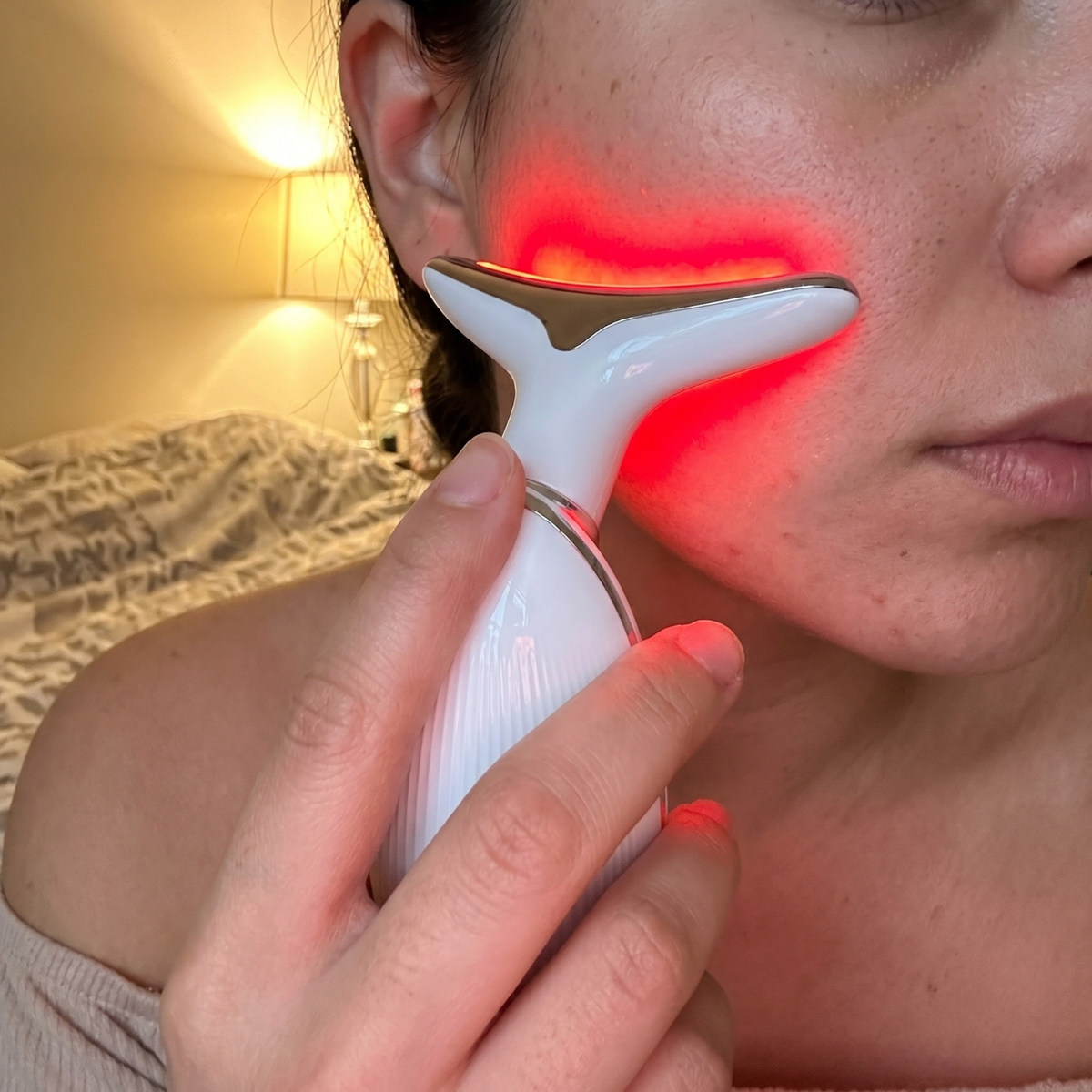 7-in-1 LED Face & Neck Massager | Anti-Aging Skin Tightening Device