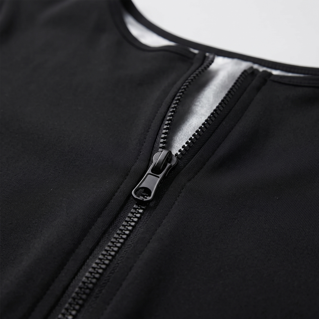 Men's Sauna Compression Suit Sweat Workout Bodysuit