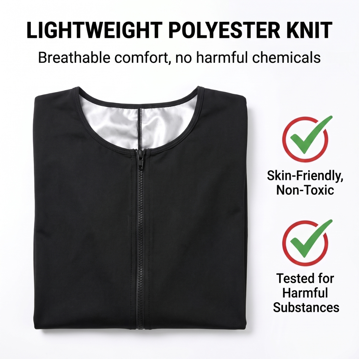 Men's Sauna Compression Suit Sweat Workout Bodysuit