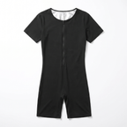 Men's Sauna Compression Suit Sweat Workout Bodysuit