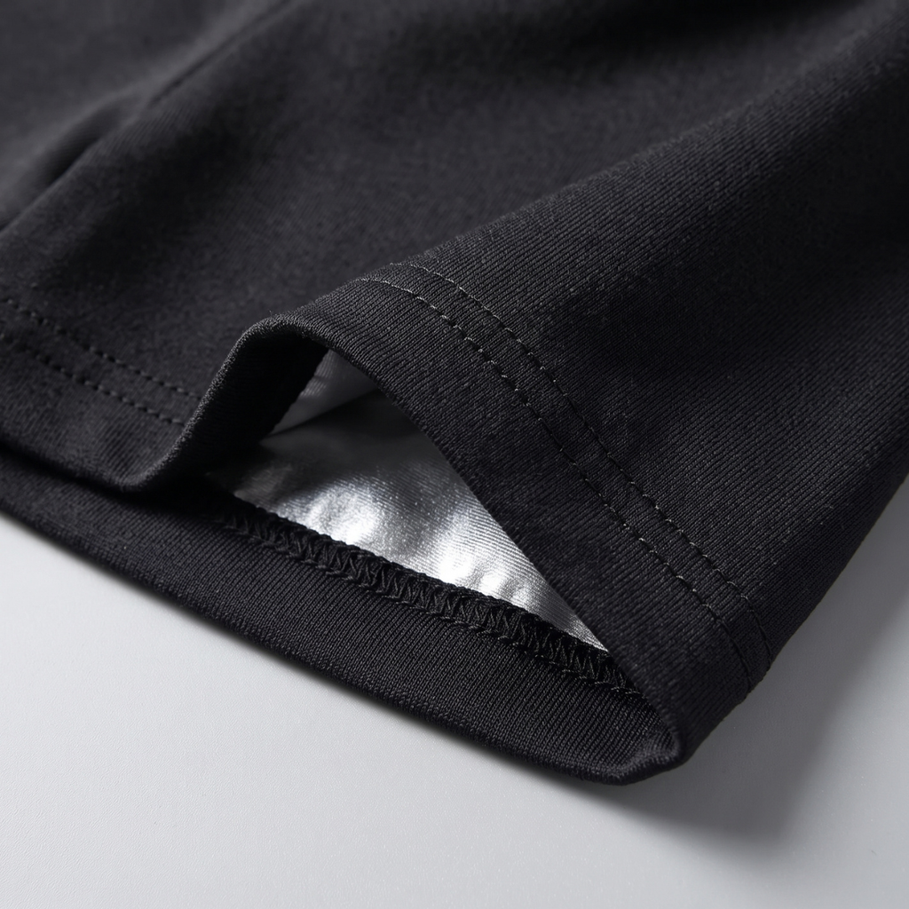 Men's Sauna Compression Suit Sweat Workout Bodysuit