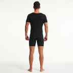 Men's Sauna Compression Suit Sweat Workout Bodysuit