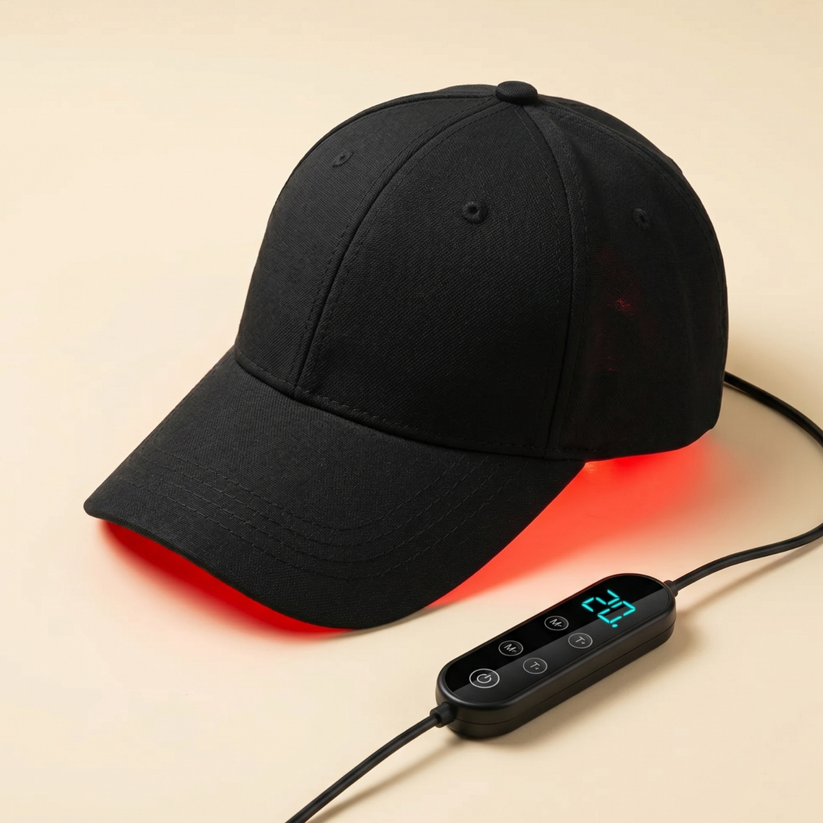 Red Light Therapy Cap: 180 LED Triple-Wavelength Scalp & Hair Wellness Hat