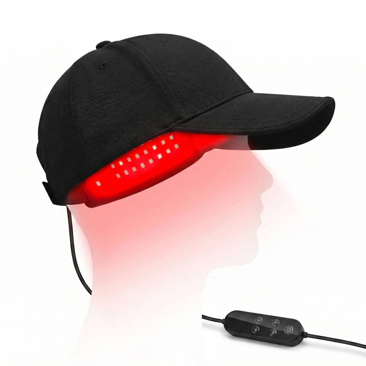 Red Light Therapy Cap: 180 LED Triple-Wavelength Scalp & Hair Wellness Hat